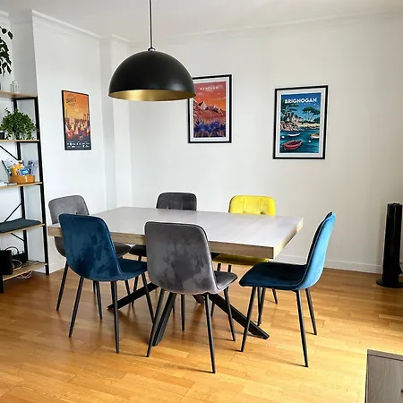 شقة Bel Familial Classe Proche Tram Place De Strasbourg Acces Centre Ville, Plages بريست