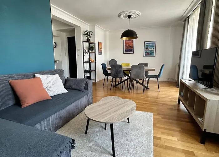 Bel Familial Classe Proche Tram Place De Strasbourg Acces Centre Ville, Plages Apartman Breszt