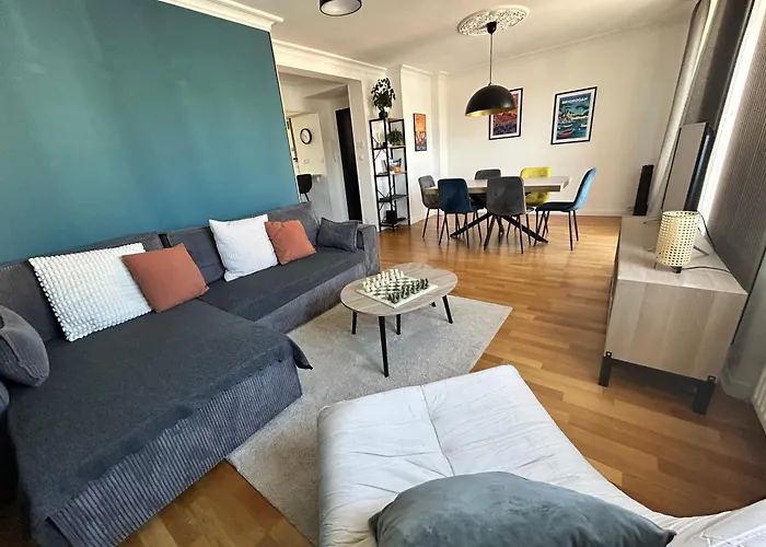Apartman Bel Familial Classe Proche Tram Place De Strasbourg Acces Centre Ville, Plages Breszt