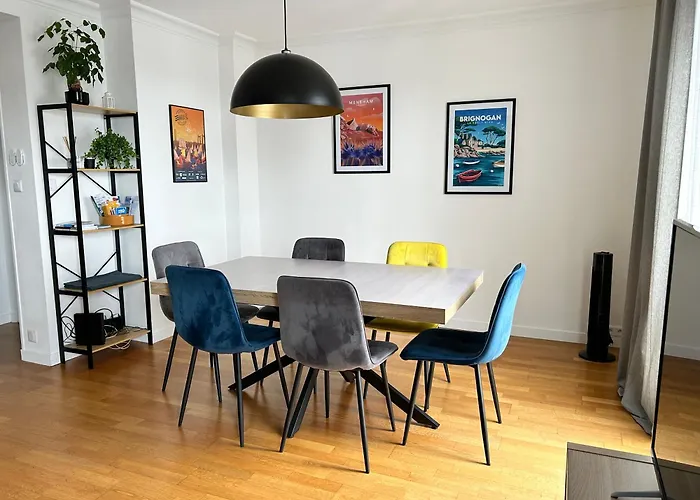 Appartement Bel , Proche Tram Place De Strasbourg Accès Centre Ville, Plages Brest